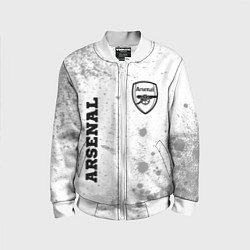 Бомбер детский Arsenal Sport на светлом фоне, цвет: 3D-белый