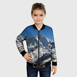 Бомбер детский Канченджанга, Гималаи, 8 586 м, цвет: 3D-черный — фото 2