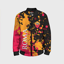 Бомбер детский Roma Краска, цвет: 3D-черный