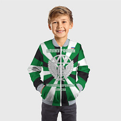 Бомбер детский Железнодорожные войска ВС РФ, цвет: 3D-серый — фото 2