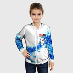 Бомбер детский Jdm style - Japan, цвет: 3D-белый — фото 2