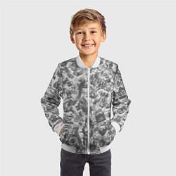 Бомбер детский Nirvana style light, цвет: 3D-белый — фото 2