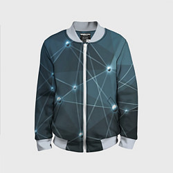 Бомбер детский Сеть нейронов, цвет: 3D-серый