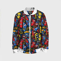 Детский бомбер Африканский мотив