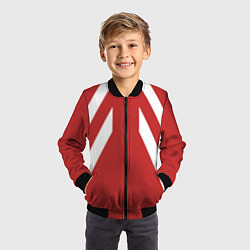 Бомбер детский Спорт костюм Марата, цвет: 3D-черный — фото 2