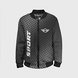 Детский бомбер Mini sport carbon