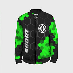 Детский бомбер Dongfeng green sport hexagon