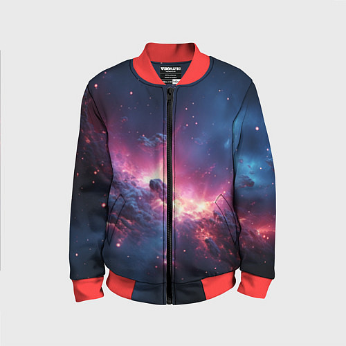 Детский бомбер Взрыв в космосе / 3D-Красный – фото 1