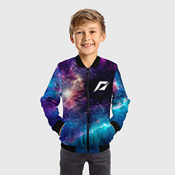 Бомбер детский Need for Speed space game, цвет: 3D-черный — фото 2