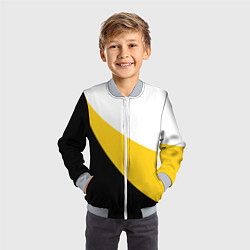 Бомбер детский За веру царя и святую триединую Русь Большой КЦК с, цвет: 3D-серый — фото 2