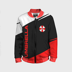 Бомбер детский Umbrella corporation - resident evil, цвет: 3D-красный