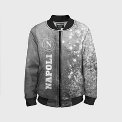 Бомбер детский Napoli - grey gradient по-вертикали, цвет: 3D-черный