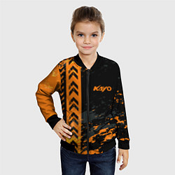 Бомбер детский Kayo, цвет: 3D-черный — фото 2
