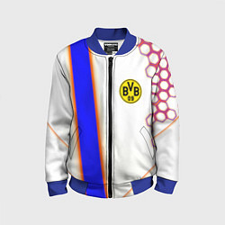 Детский бомбер Borussia geometry sport