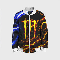 Бомбер детский Monster energy шторм, цвет: 3D-белый