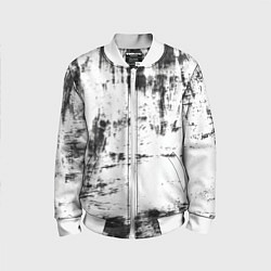 Детский бомбер Color black and white