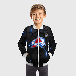 Бомбер детский Колорадо Эвеланш - плиты с подсветкой, цвет: 3D-белый — фото 2