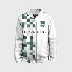 Бомбер детский FC Krasnodar, цвет: 3D-белый
