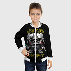 Бомбер детский Star Wars - Ai, цвет: 3D-белый — фото 2