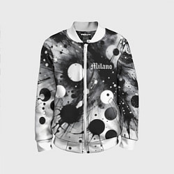 Бомбер детский Abstract fantasy pattern - Milano, цвет: 3D-белый