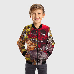 Бомбер детский Metallica Rage, цвет: 3D-черный — фото 2