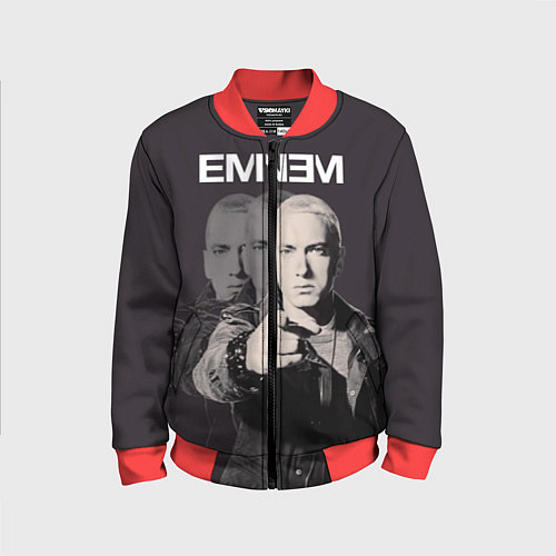 Детский бомбер Eminem: You / 3D-Красный – фото 1
