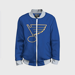 Бомбер детский St Louis Blues: Tarasenko 91, цвет: 3D-серый