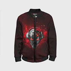 Бомбер детский Pirate Station: Blood Face, цвет: 3D-черный