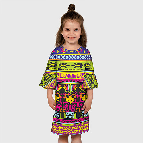 Детское платье Мексика / 3D-принт – фото 3