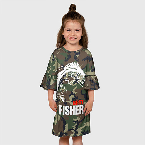 Детское платье Best fisher / 3D-принт – фото 3