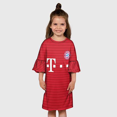 Детское платье Bayern FC: T-mobile / 3D-принт – фото 3