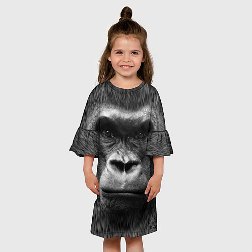 Детское платье Взгляд / 3D-принт – фото 3