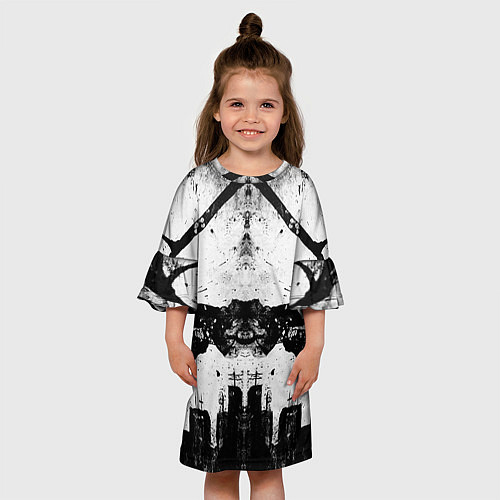 Детское платье Город / 3D-принт – фото 3