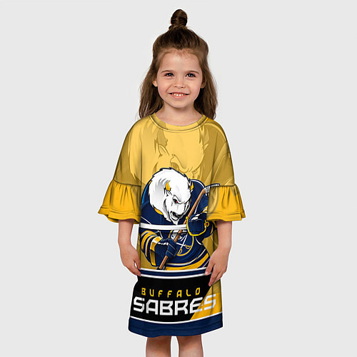 Детское платье Buffalo Sabres / 3D-принт – фото 3