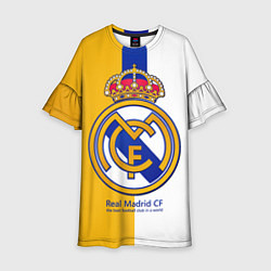 Платье клеш для девочки Real Madrid CF, цвет: 3D-принт