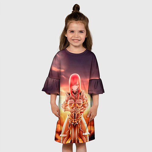 Детское платье Fairy Tail / 3D-принт – фото 3