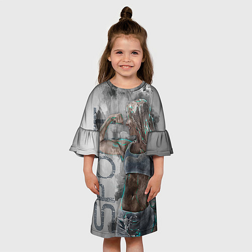 Детское платье Фитоняшка / 3D-принт – фото 3