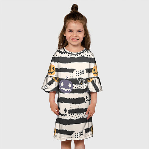 Детское платье Хэллуин 5 / 3D-принт – фото 3