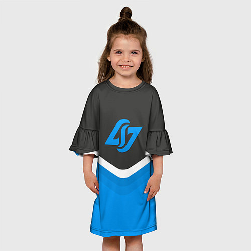 Детское платье CLG Uniform / 3D-принт – фото 3