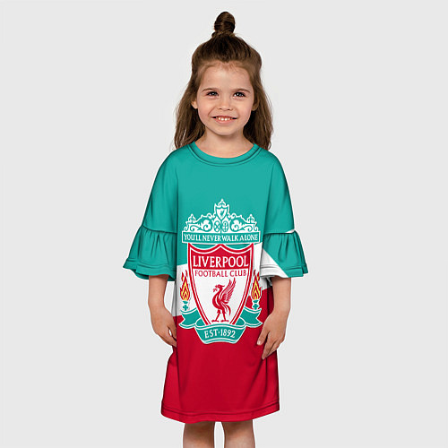 Детское платье Liverpool: You'll never walk alone / 3D-принт – фото 3