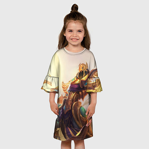 Детское платье Sun / 3D-принт – фото 3