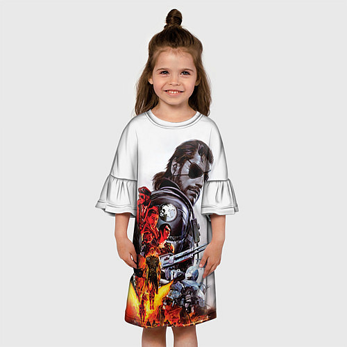 Детское платье Metal gear solid 2 / 3D-принт – фото 3