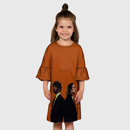 Детское платье Pulp Fiction / 3D-принт – фото 3