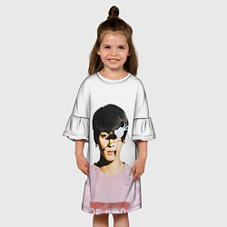 Платье клеш для девочки Jungkook, цвет: 3D-принт — фото 2