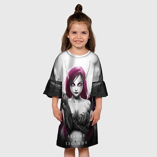 Детское платье Cute Demon / 3D-принт – фото 3