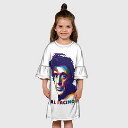 Платье клеш для девочки Al Pacino, цвет: 3D-принт — фото 2