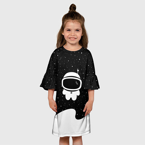 Детское платье Маленький космонавт / 3D-принт – фото 3