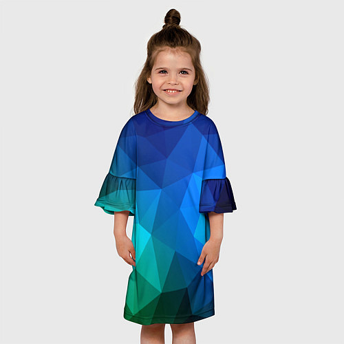Детское платье Fight Polygon / 3D-принт – фото 3