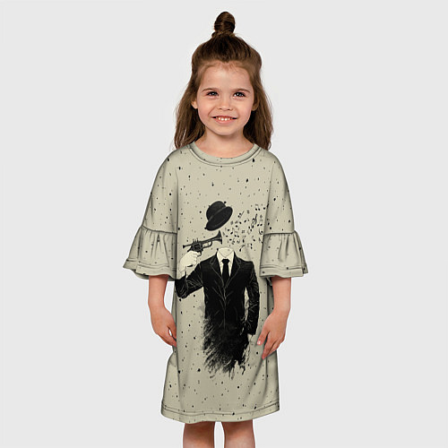 Детское платье Музыкальный самоубийца / 3D-принт – фото 3