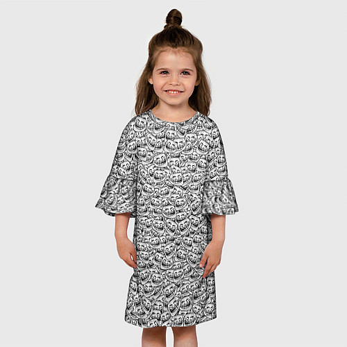 Детское платье Мегатролль / 3D-принт – фото 3